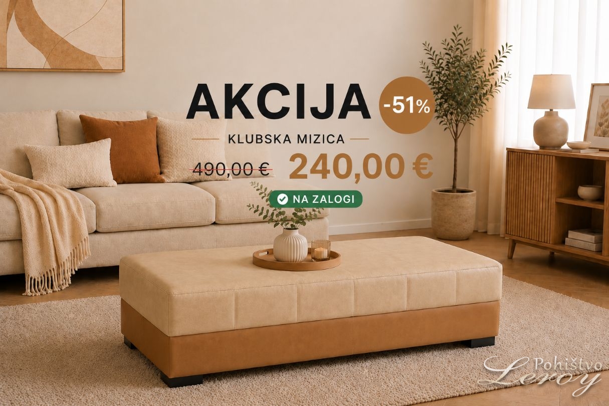 Klubska mizica Abina
