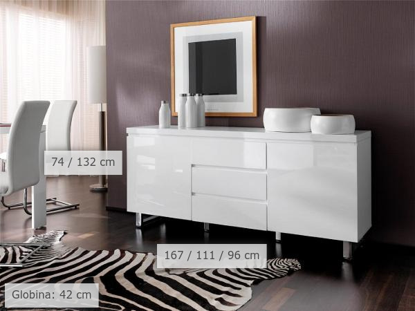 dimenzije komoda Santora