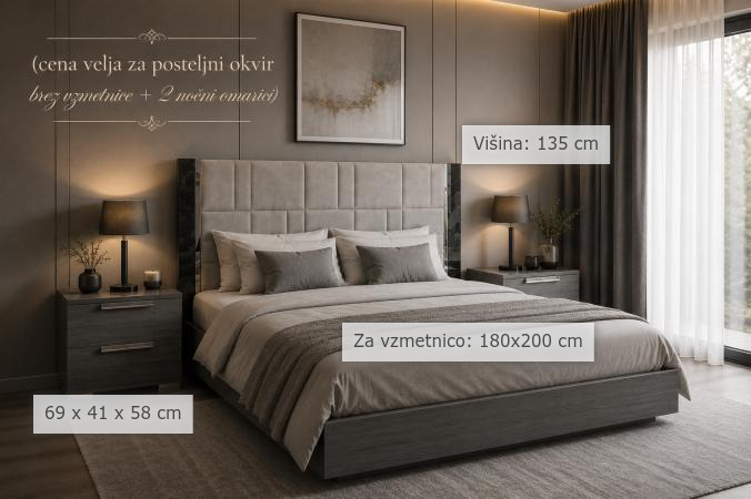 dimenzije postelja Enzo