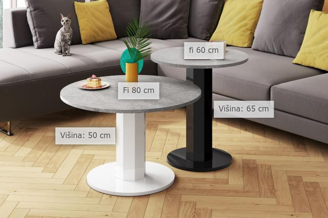 dimenzije klubska mizica Malaga