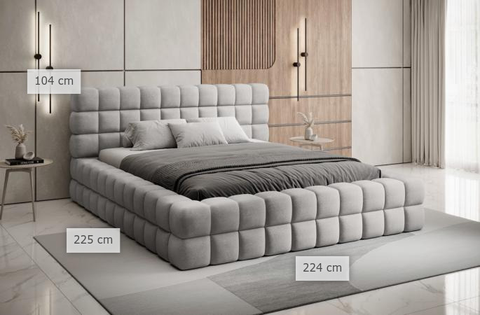 dimenzije boxsprings postelje .Adena