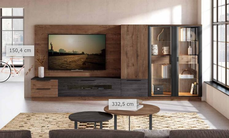 dimenzije dnevni regal Hugo