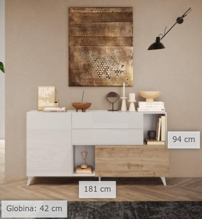 dimenzije komoda Monako