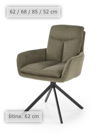 dimenzije jedilni stol Rovon