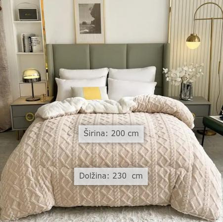 dimenzije dodatek za dom - Odeja EVELIN