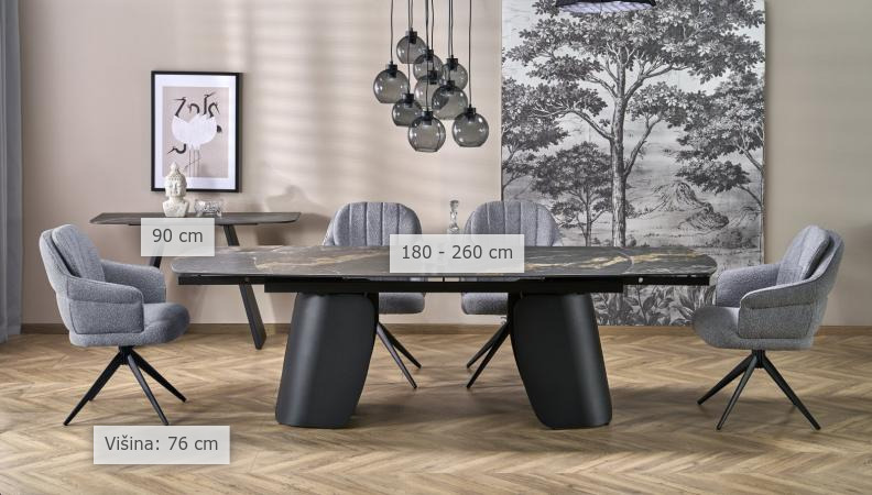 dimenzije jedilna miza .Asita