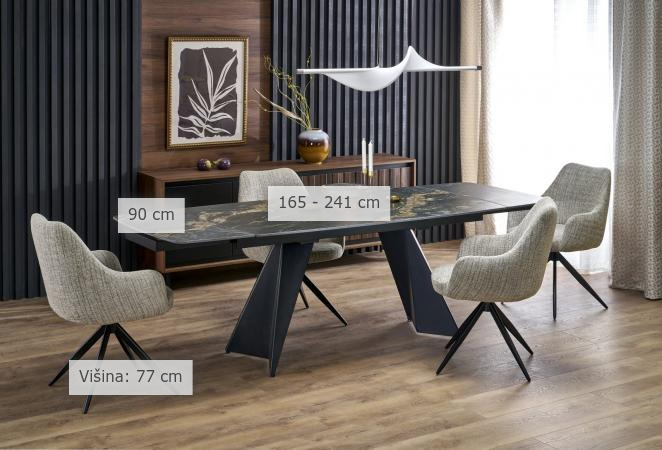 dimenzije jedilna miza .Arma