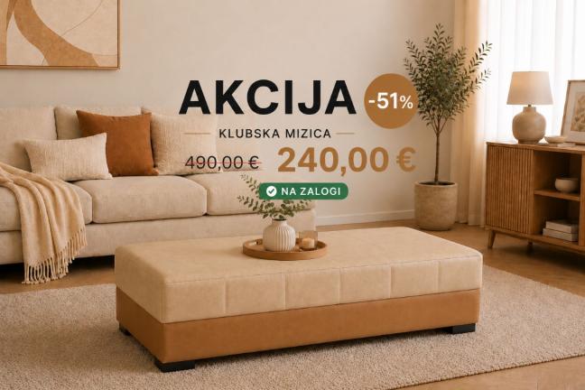 Klubska mizica Abina