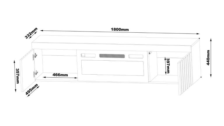 TV element .Kamin_H